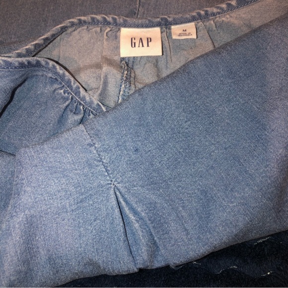 New Gap chambray blouse M - Picture 6 of 6